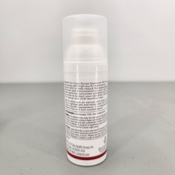 EltaMD Elta MD Skincare UV Clear Face Sunscreen SPF 46 Broad‎ Spectrum 1.7 Oz - Picture 4 of 7